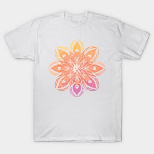 mandala Clamber drawingmandala Flutter stuffed T-Shirt